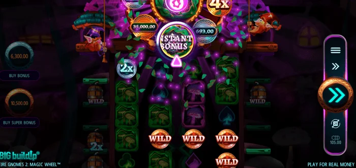 Fire Gnomes 2 Magic Wheel - magični točak u akciji